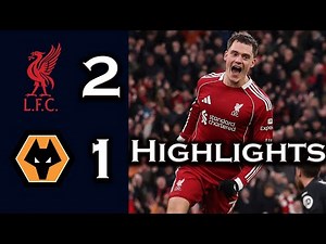 Liverpool vs Wolverhampton 2-1|English Premier League 2025-2026