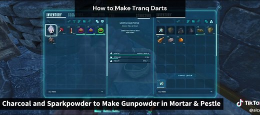 How to Craft Tranq Darts in ARK Survival Ascended