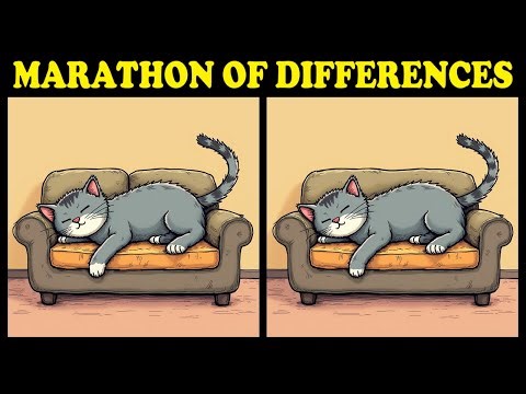 🧩 Super Challenge of 15 Tasks | Spot the difference exercise 🔍 Differences Finder