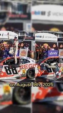 NASCAR driver Connor Zilisch taken to hospital after horrific fall in victory celebration #nascar