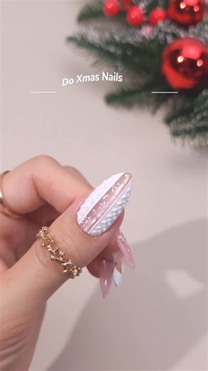 CANNI Official on Instagram: "🎄Xmas nail magic is HERE with CANNI cat eye gel polish! ✨ This frosty pink & white Christmas design is so easy to recreate—our gel polish has the creamiest texture, stays chip-free for WEEKS, and glides on like a dream for beginners too! Follow the tutorial~ Tag your nail bestie who needs this festive inspo! 💅 #ChristmasNails#winternails#nailtutorial#nailinspo#NailArt#canni"