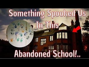 We Explore This Spooky School At Night & Hear Some Strange Things!…