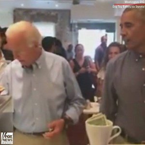 On Monday, former President Barack Obama and Vice President Joe Biden grabbed lunch together at Dog Tag Bakery, a Washington, D.C. bakery which supports veterans. | Fox News