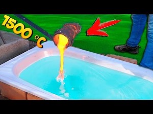 EXPERIMENT REAL LAVA vs POOL