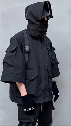 Techwear Cyberpunk Outfit | Fashion & Clothes