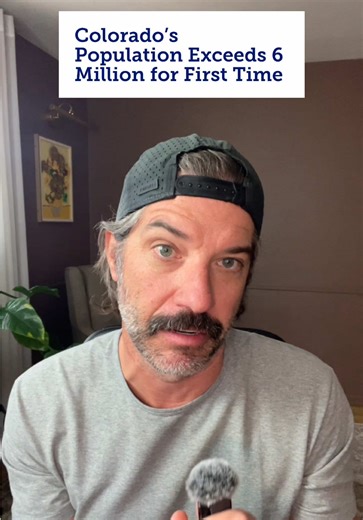 📉📊🏔️Colorado just crossed 6 million residents — but the growth story has changed. This population heat map shows where people are actually concentrated across the Denver metro area, and it helps explain what’s happening beneath the headlines. After years of rapid in-migration, Colorado’s population growth has slowed. In fact, more people are now moving out of the state than moving in. The Denver MSA remains the population and economic anchor, but growth today is driven more by natural increas