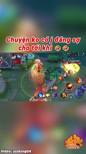 Nothing scary until... 🤣🤣 #shorts #lienquanmobile #liênquânmobile #lienquan #liênquân