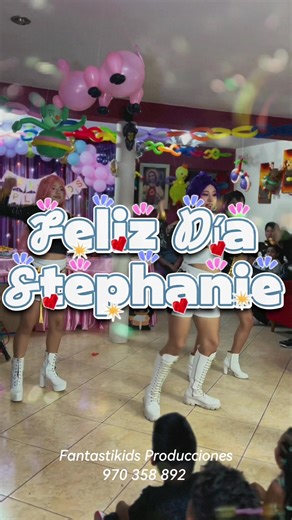 Stephanie celebró sus 9 añitos con sus guerreras favoritas🎉 📞970 358 892 #Rumi #guerreraskpop #showinfantil #fantastikidsproducciones #fyyy