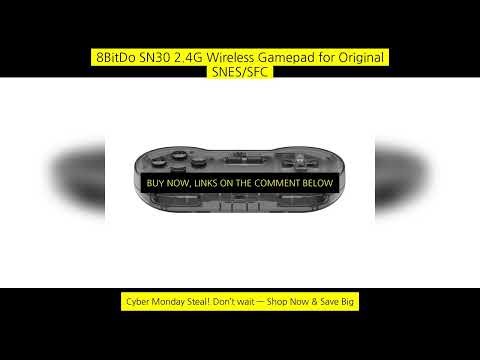 8Bitdo Sn30 2.4G Wireless Gamepad For Original Snes/Sfc