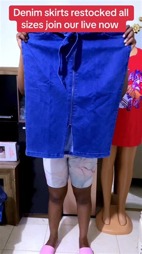 Denim Skirts Restocked - All Sizes Available!