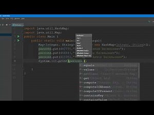 Язык программирования Java - урок №33 (Класс HashMap и интерфейс Map)