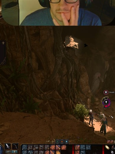 The Baldurs Gate 3 controls do have a bit of a learning curve when you first start playing. Trying to figure out how to do things got me unalived #baldursgate3 #dnd #fyp #dice