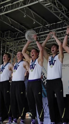 Your 2026 Windermere Cup Champions 👏 #crew #rowing #windermere #universityofwashington