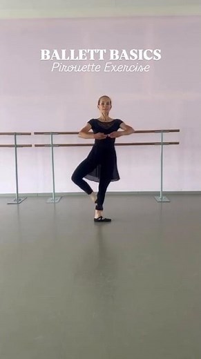 Eine saubere Pirouette beginnt nicht mit dem Drehen.