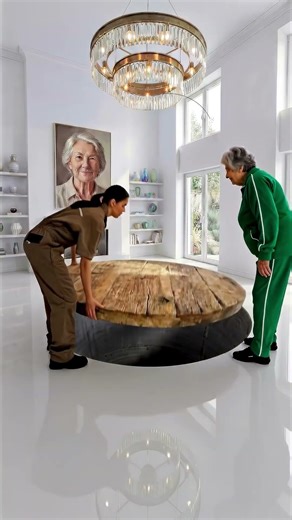 This floor is simply incredible 😱 Epoxy marine floor with crocodiles