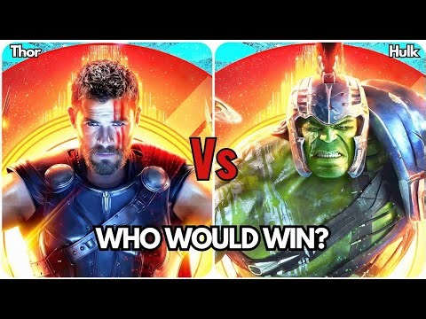 Thor vs Hulk 🤯 4K HD#thorvshulk #psychology#vs😨