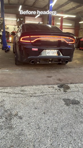 Charger rt header install,follow and come see us#mechaniclife#houston#mopar