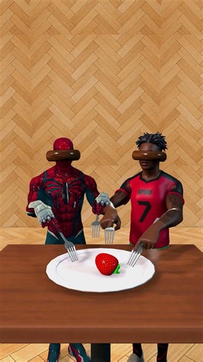 Spider Man Eats a Strawberry #memes #funny