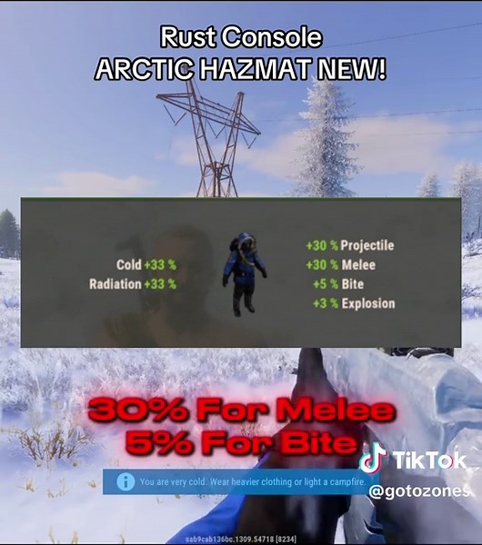 Nuevo Hazmat Ártico en Rust Console: ¡Descúbrelo!