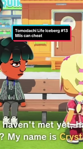 Can Miis actually cheat in Tomodachi Life? Tomodachi Life relationships can get surprisingly messy. Miis can fall in love, break up, and sometimes even end up in love triangles depending on how the game’s relationship system plays out. This is part of my Tomodachi Life Iceberg series, where I explore hidden details, strange mechanics, and little-known secrets from the game. #tomodachilife #livingthedream #iceberg #mii #foryou