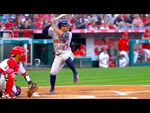 Jose Altuve Slow Motion Home Run Baseball Swing Hitting Mechanics Instruction Video