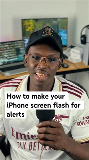 How to make your iPhone screen flash for alerts