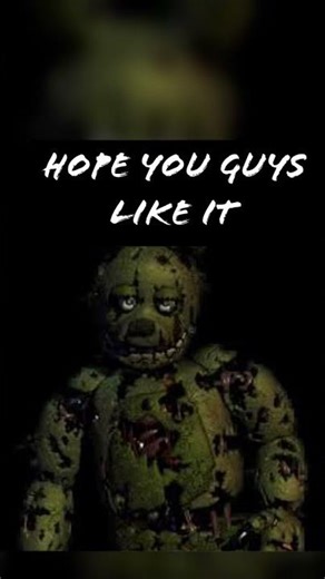 Going to make the spring trap suit in a couple days ￼￼#fnaf #springtrap #suit