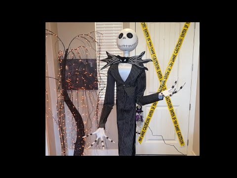 Jack Skellington full size animatronic assembly