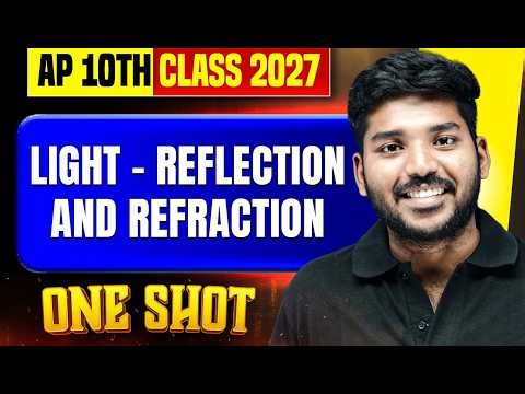 Light – Reflection and Refraction | One Shot | Physical Science | AP 10th Class 2027