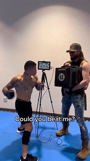 Can You Outdo My Punch in Karate Combat?