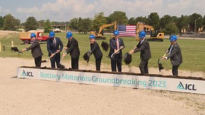 Battery materials plant key to American 'manufacturing renaissance' in competition with China for electric vehicle market, US energy secretary says