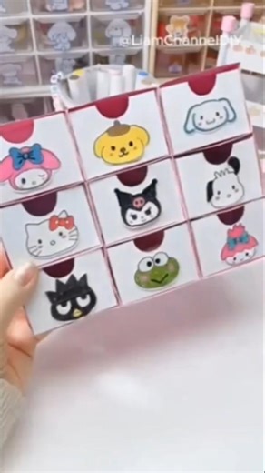 Cute Mini Drawer Organizer for Desk | Storage Box