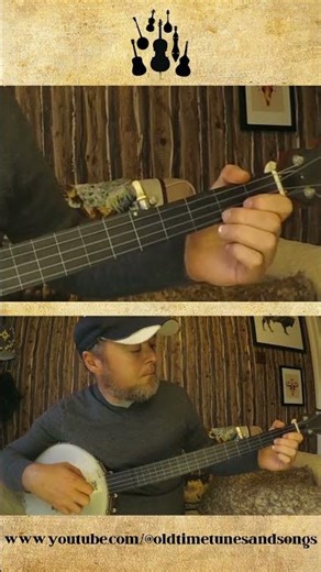 Roving Gambler - Fretless Banjo #oldtime #banjo #clawhammer #shortsfeed #shorts #shortvideo