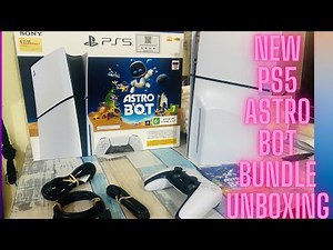 NEW PS5 ASTRO BOT BUNDLE | 1 TB | Unboxing | plane Unboxing | No commentary |