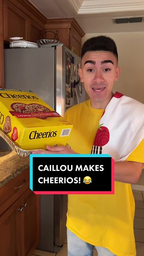Caillou's Easy Cheerios Recipe for Kids