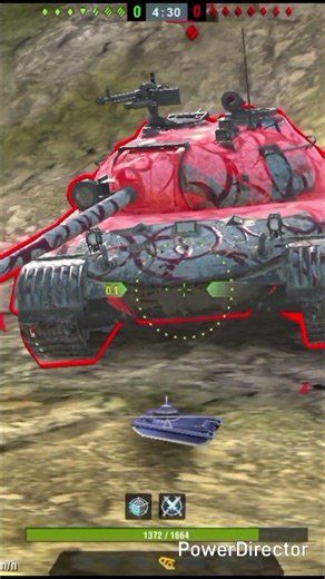 Object 223 blows up 274a #wotblitz #youtubeshorts