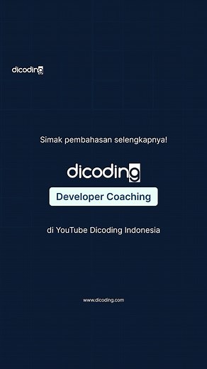 Dicoding Indonesia on Instagram: "Absen yuk siapa aja nih yang hadir di acara Developer Coaching #47 kemarin? Gimana? Seru banget kan? 🤭 Untuk yang ketinggalan, jangan khawatir! Kalian masih bisa simak sesi selengkapnya di YouTube Dicoding Indonesia lho!✨ Yuk segera meluncurrrr💨 #developercoaching #developercoaching47 #dicodingevent"