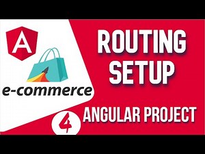 Angular project tutorial #4 Routing | Add Routing for E-commerce Project
