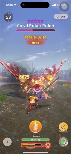 Bazel Swaxe vs Coral Pukei 10* Urgent Quest