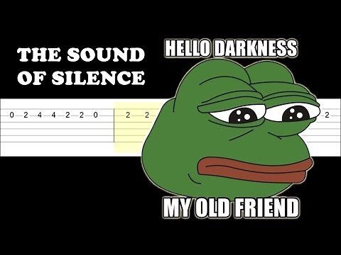 Disturbed - The Sound Of Silence (Easy Guitar Tabs Tutorial)