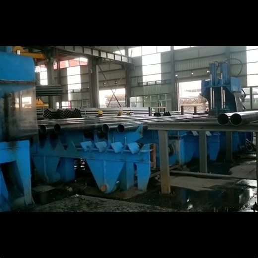 Pipe Hydro Testing Machine in Action | Steel Pipe Testing Process #machine #pipelining