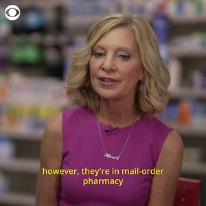 Amazon is now in the pharmacy business, so Norah O'Donnell asked CVS CEO Karen Lynch about the competition. She said Amazon is in the ‘mail-order’ business but believes CVS gives a more personal connection. See more tonight at 6:30 p.m. ET on the CBS Evening News. | CBS Evening News