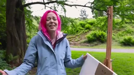 On-site painting journey