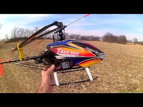 Align T-Rex 500 ESP Helicopter - Beautiful Day For A Flight