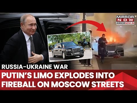 Russian President Putin’s Limo Explodes After Catching Fire, Netizens Suspect Assassination Attempt