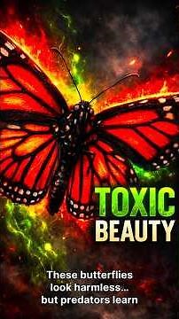 Cute Butterflies That Are Actually Poisonous 🦋☠️ Nature’s Warning Colors