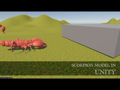 Scorpion Modelling and Animation Part 4.1: Unity Integration & C# Controller