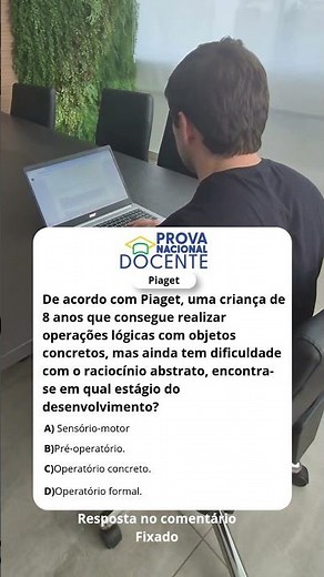 Teste: Você consegue identificar o estágio cognitivo correto? #desafio #educação