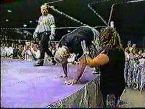 ECW Barbed Wire, Hoodies, & Chokeslams - Sandman vs Cactus Jack - Barbwire Match (1995-06-17)