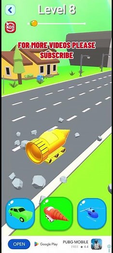 Shape shifting-لعبة Max Level -طريقة اللعب من - تطبيق لعبة الهاتف المحمول- |#shorts